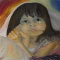 Caylee Anthony (Little Angel) 2005 – 2008. oil on canvas 29’’x 24.’’