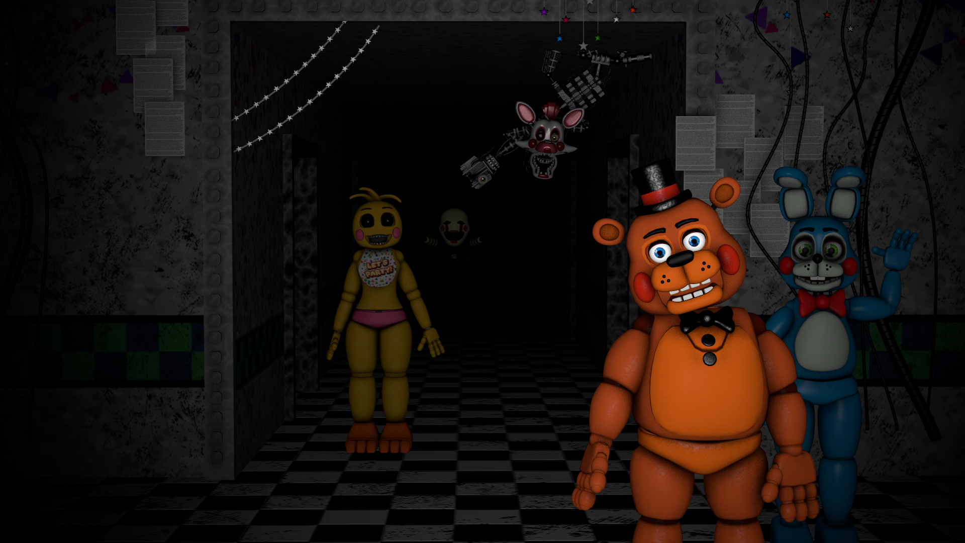 fnaf 2 toys v 1.0 by UnTipObisnuit