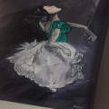 Tiny Dancer... my first color painting from years and years ago.