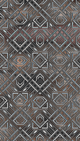 Empty Shell of Lines Pattern