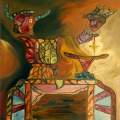 Cubist Rope Holy Kingdom oil on canvas 