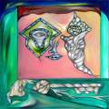 Cubist Rope Style. Looking Through Keyhole