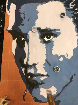 Elvis Presley painting 