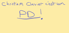 Christian Clavier c'est un PD