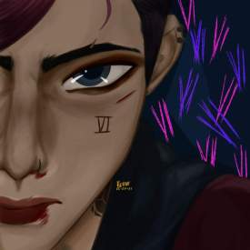 Vi Arcane Fanart