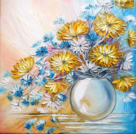  Oil painting  Sunny mood -  by Daniela Stoykova