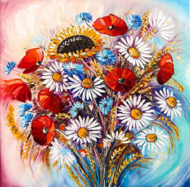 Oil painting  Summer -  by Daniela Stoykova