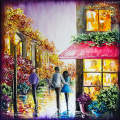Oil painting -  Autumn kiss 2 by Daniela Stoykova