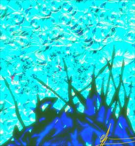 Flock of Arctic Terns Enveloping Grótta
