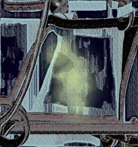 Leatherface Chainsaw-Spinning Outside the Window