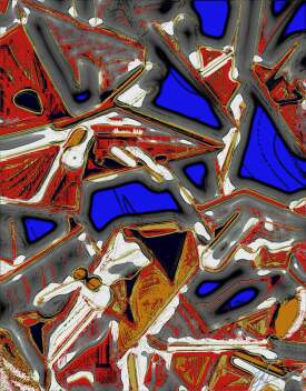 Sapphire, Pumice & Caulk