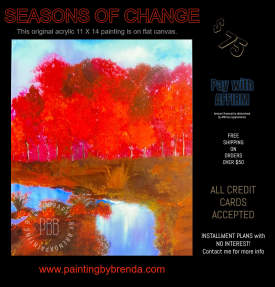 SEASONS OF CHANGE PAINTING FOR SALE