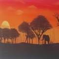 African sunset