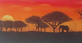 African sunset