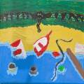 p136c136 island painting at Kingnga downtown