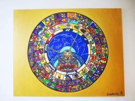 The Aztec Clock-Aztec Calendar