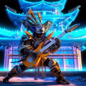 Cyber Samurai Rocker