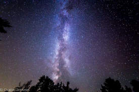 Milky Way seen from La Mauricie National Park