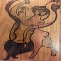 Picasso on wood 3