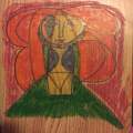 Picasso on wood 2