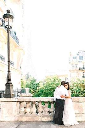 Newly Weds in Paris