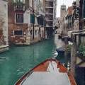 Boat On Venice Canal
