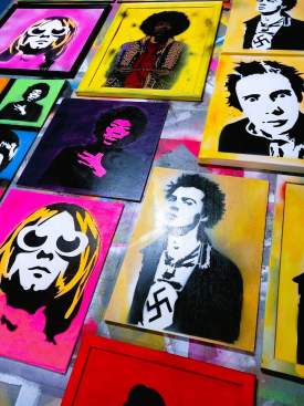 27 CLUB PAINTINGS, PLUS OTHERS