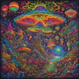 psychedelic UFO