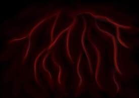 Red lightning digital