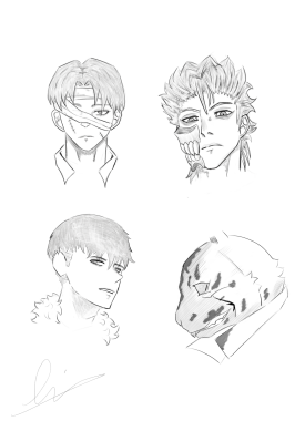 Random character sketches 2