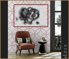 art on wall