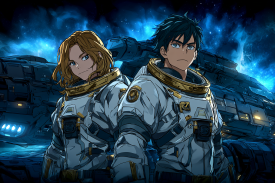 Space theme banner