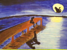 Katzenvollmond am See