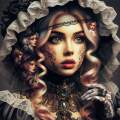 Victorian goth Girl of Surprise