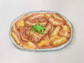 Spicy sausage with sauce 酱汁脆爽辣肠