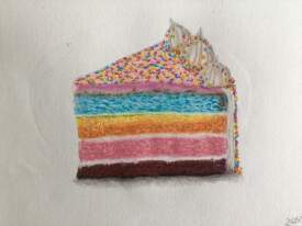 Rainbow cake