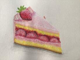 Strawberry cake