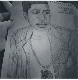 Jay Z sketched 