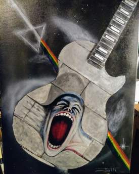 Tribute to dark side of the moon and the wall
