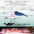 2021 Covey Center for the Arts, Ballet West 12 Days of Christmas banner