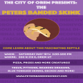 Peters Banded Skink Event Poster Mockup