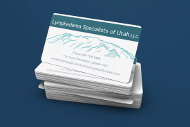 Lymphedema Business Cards Mockup