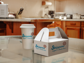 Skippers To-Go Box/Container Mockup