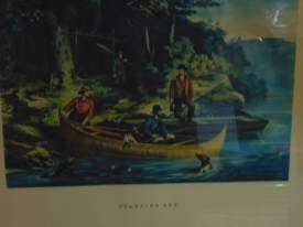 af tait lithographs dated 1856 fishing scene 3 0f them