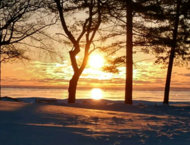Sunrise Lake Superior