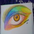 Rainbow eye