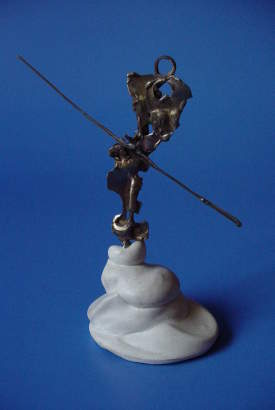 DonQuixoite brass figurine