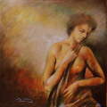 booty not unclothed-painting