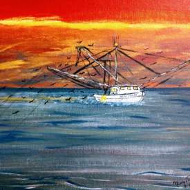 Shrimp boat