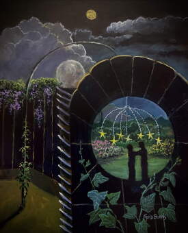 Starless Night. Starry Night. 